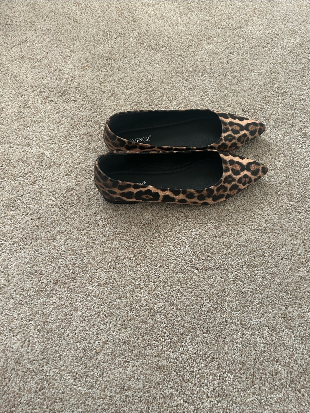 Leopard Print Ballet Flats - Picture 3 of 6